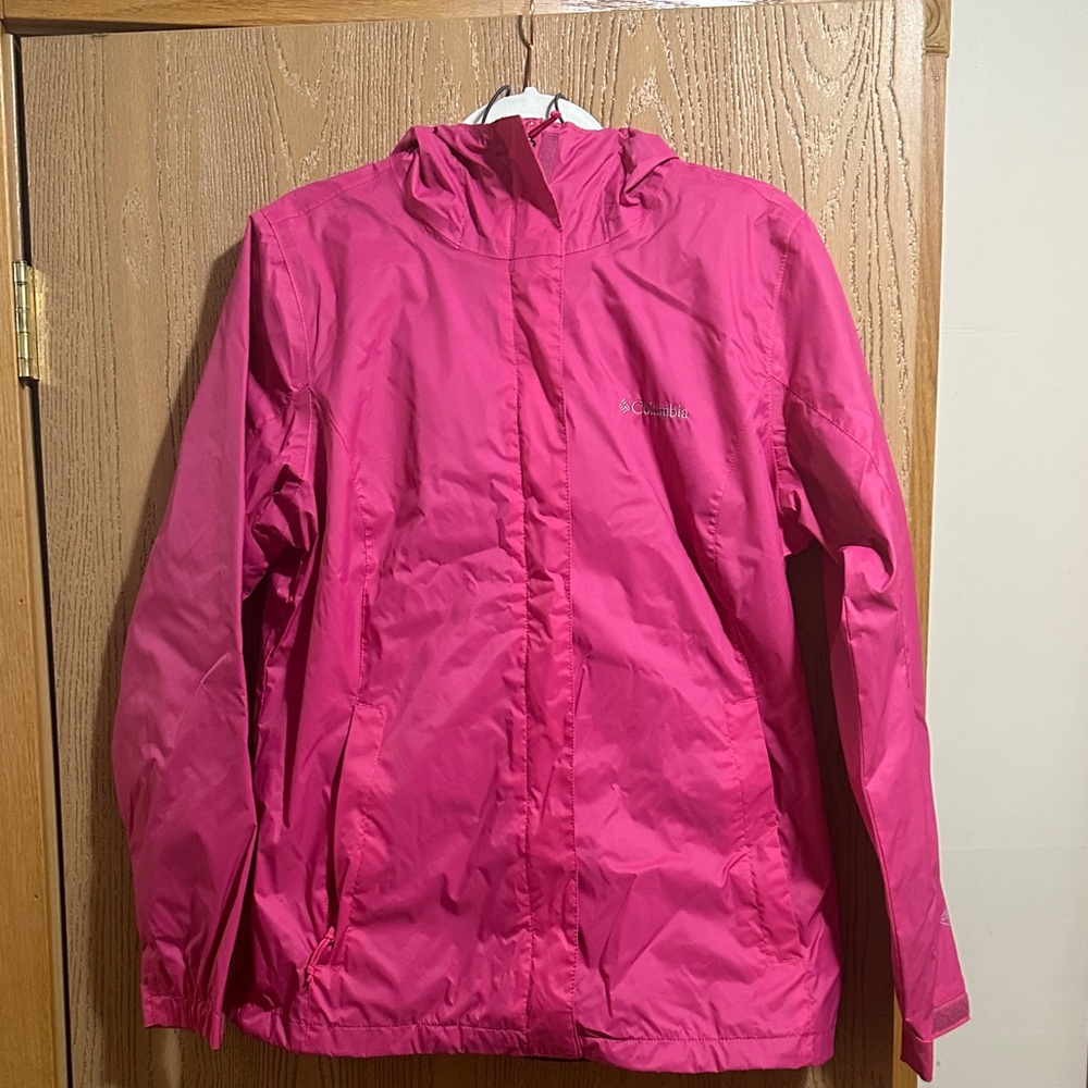 Columbia Vibrant Pink Hooded Jacket